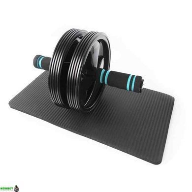 Колесо для преса U-Powex Ab wheel with mat (d18.5cm.) Black