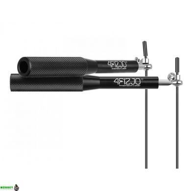 Скакалка швидкісна для кросфіту 4FIZJO Speed Rope Black (P-5907222931165)