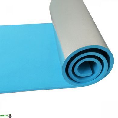 Коврик туристичний (каремат) SportVida Alu EVA 1 см SV-EZ0012 Blue
