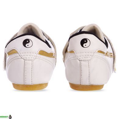 Степки для тхеквондо Wei-Rui SP-Sport OB-4509 41 розмір білий-золотий