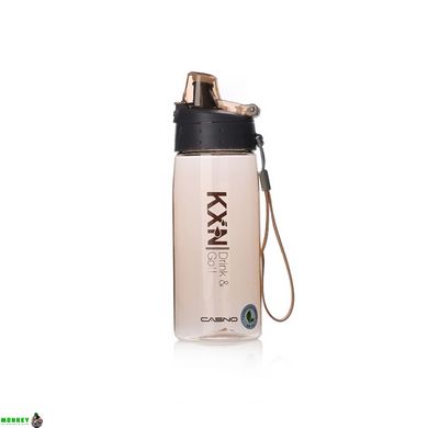 Бутылка для воды CASNO 580 мл KXN-1179 Оранжевая (Brown)