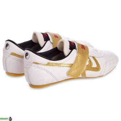Степки для тхеквондо Wei-Rui SP-Sport OB-4509 41 розмір білий-золотий
