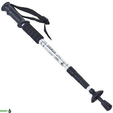 Палка трекінгова (для скандинавської ходьби) (1шт) SP-Sport TY-2915-1 Синій ENERGIA (алюміній, 4 склад, l-50-107см,)