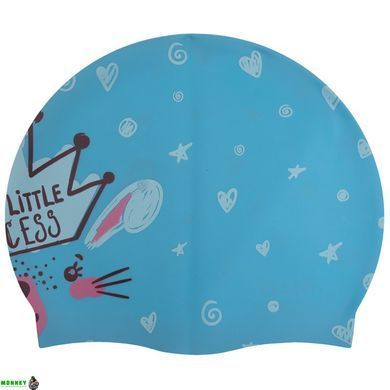 Шапочка для плавання дитяча MadWave Junior LITTLE BUNNY M057913 Білий
