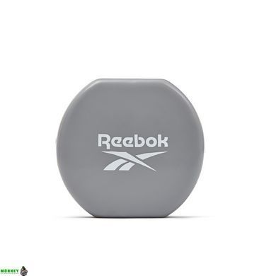Гантели для фитнеса Reebok Dumbbells серый Уни 5 кг