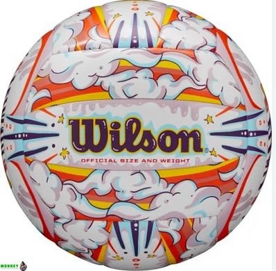 М'яч волейбольний Wilson GRAFFITI PEACE VB White/Orange OF