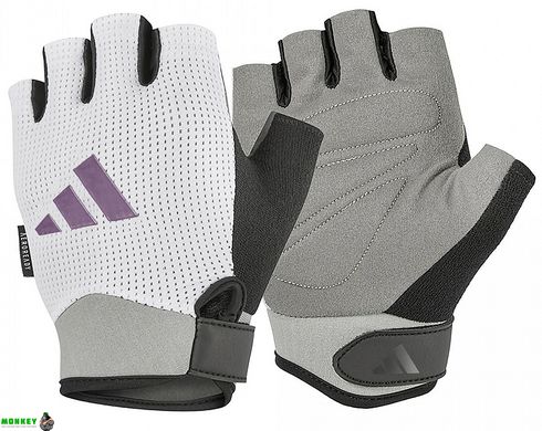 Перчатки для тренинга Adidas Performance Women&#39;s Gloves белый, серый Жен L