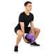 М'яч медичний медбол Zelart Medicine Ball FI-5121-10 10кг фіолетовий-чорний