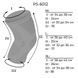 Наколінник спортивний Power System Neo Knee Support PS-6012 Black/Red M