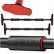 Турник раздвижной 4FIZJO ULTRA 66-100 см Black/Red (P-5905973400336)