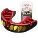 Капа OPRO Gold взрослая (возраст 11+) JAWS Black/Red (art.102504011)