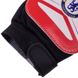 Перчатки вратарские детские CHELSEA BALLONSTAR FB-0028-01 размер 5-8 красный-белый-черный