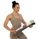 Коврик для йоги Льняной (Yoga mat) Record FI-7157-2 размер 183x61x0,3см с цветочным принтом