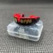 Капа OPRO Gold взрослая (возраст 11+) JAWS Black/Red (art.102504011)