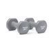 Гантели для фитнеса Reebok Dumbbells серый Уни 5 кг