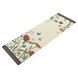 Коврик для йоги Льняной (Yoga mat) Record FI-7157-2 размер 183x61x0,3см с цветочным принтом