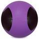 М'яч медичний медбол Zelart Medicine Ball FI-5121-10 10кг фіолетовий-чорний