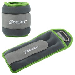 Обважнювачі-манжети для рук і ніг Zelart FI-5733-1 2x0,5кг кольори в асортименті