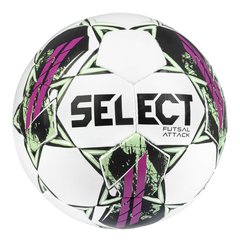 Футзальный мяч Select FUTSAL ATTACK v22 бело-розовый Уни 4