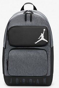 Рюкзак спортивный Nike JAN ESS BACKPACK серо-черный Дет 48х31х14см