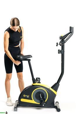 Велотренажер Besport BS-1040 BOXER магнітний чорно-жовтий