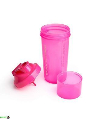 Шейкер спортивний SmartShake Slim 500ml Neon Pink