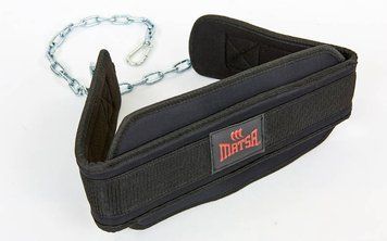 Пояс для отягощений Dipping Belt MATSA ME-424 длина-65см