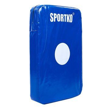 Маківара Пряма з Кожвініла (1шт) SPORTKO UR M3 (р-р 60x40x8, 5см, синій, синій-червоний)