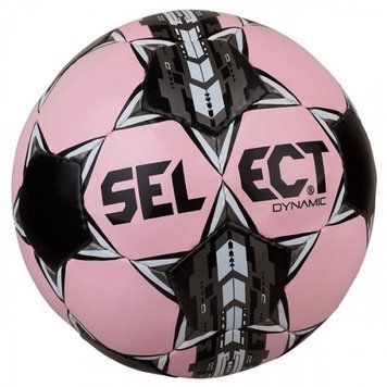 Мяч футбольный Select Dynamic черно-розовый Уни 5 099500-017