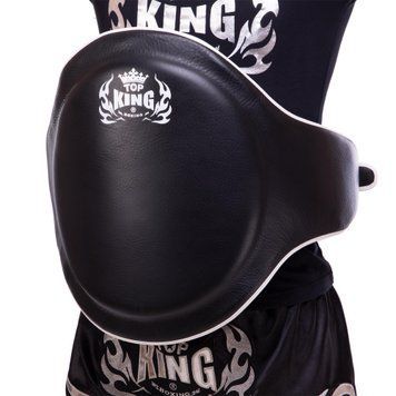 Пояс тренера шкіряний TOP KING Professional TKBPPB S чорний