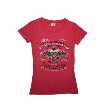 Футболка для фітнесу та бодібілдингу жіноча Power System Heart Breaker PS-8005 L Pink