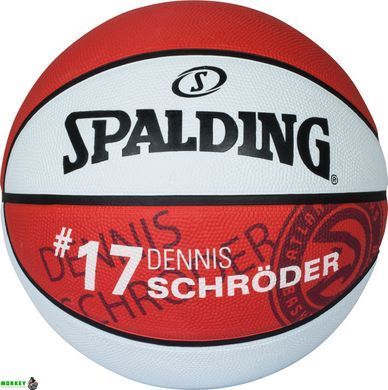 М'яч баскетбольний Spalding NBA Player Dennis Schroeder Size 7