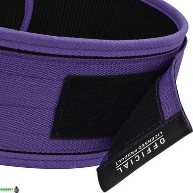 Пояс для тяжелой атлетики RDX RX1 Weight Lifting Belt Purple XS