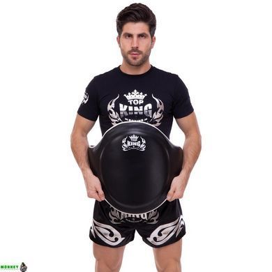Пояс тренера шкіряний TOP KING Professional TKBPPB S чорний