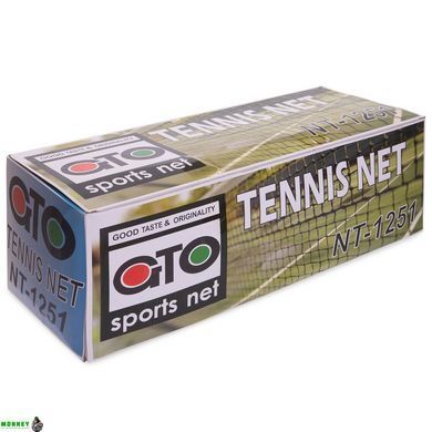 Сетка для большого тенниса SP-Sport NT-1251 12,8х1,08м черный