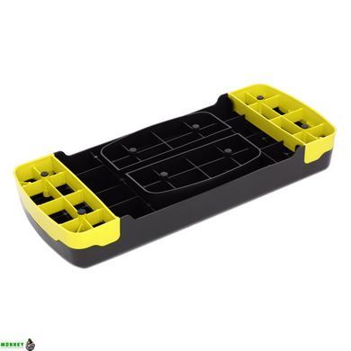 Степ-платформа 2-ступінчаста Cornix 68 х 28 х 10-15 см XR-0192 Black/Yellow