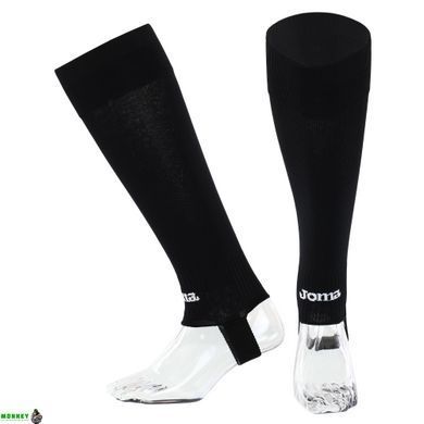 Гетри футбольні без шкарпетки чоловічі Joma LEG II 400753-100 Чорний L, S04, 43-46-EUR (Поліестер, еластан)
