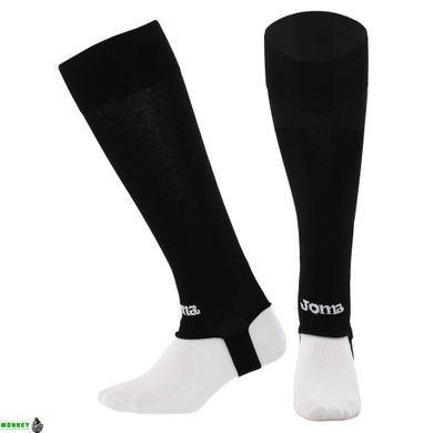 Гетри футбольні без шкарпетки чоловічі Joma LEG II 400753-100 Чорний L, S04, 43-46-EUR (Поліестер, еластан)