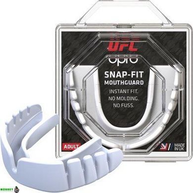 Капа OPRO Snap-Fit UFC доросла (вік 11+) White (ufc.002257002)