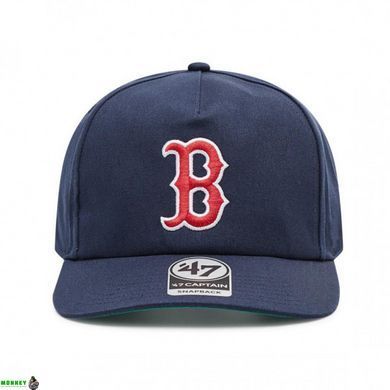 Кепка-snapback 47 Brand BOSTON RED SOX CAPTAIN DTR темно-синій, зелений Уні OSFA