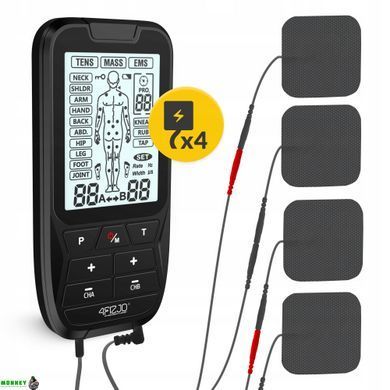 Аппарат для электростимуляции мышц 4FIZJO Combo LITE 3 в 1 (P-5905973401487)