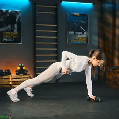 Набор фитнеса гантелей TREX Sport TX-V120VS с подставкой 12кг