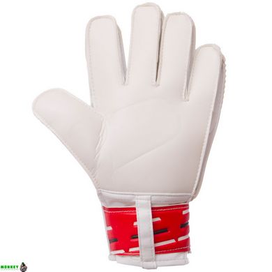 Воротарські рукавиці дитячі BARCELONA BALLONSTAR FB-0029-05 розмір 5-7 червоний-чорний