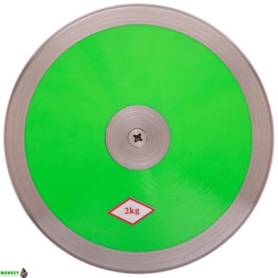 Диск для метання (тренувальний) BT-0859-2 2 кг кольори в асортименті