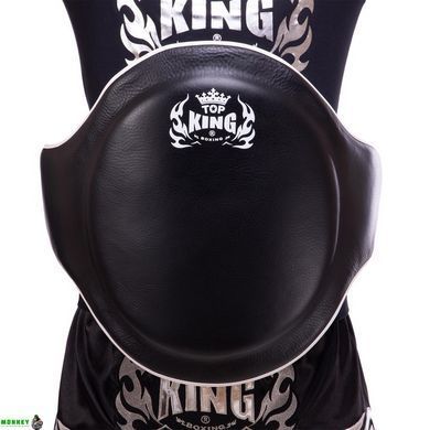 Пояс тренера шкіряний TOP KING Professional TKBPPB S чорний
