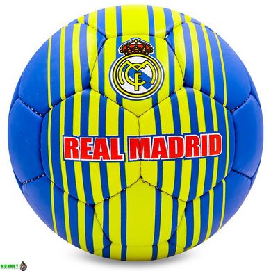 М'яч футбольний №5 Гриппі 5сл. REAL MADRID BALLONSTAR FB-6702 (№5, 5 сл., пошитий вручну)