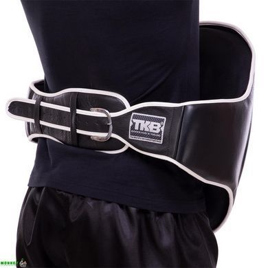 Пояс тренера шкіряний TOP KING Professional TKBPPB S чорний