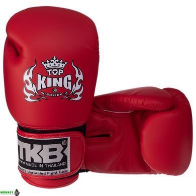 Рукавички боксерські дитячі шкіряні TOP KING TKBGKC Синій M (6 унцій) 6-8 років