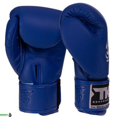 Рукавички боксерські дитячі шкіряні TOP KING TKBGKC Синій M (6 унцій) 6-8 років