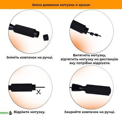 Скакалка PowerPlay 4209 Чорна
